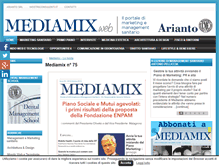 Tablet Screenshot of mediamixweb.it